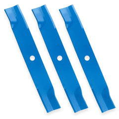 ILONPA front view of three 60-inch replacement blades showing fit and finish benefit