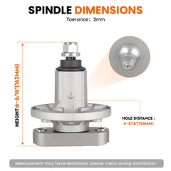 ILONPA GY20050 spindle assembly close-up showing durable bearings and fit