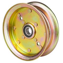 ILONPA pulley installed on mower deck improving belt tracking and blade power