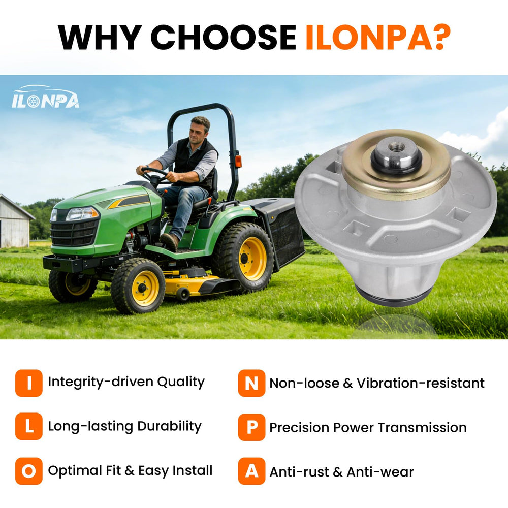 ILONPA packaged three spindles ready for replacement saving time and cost