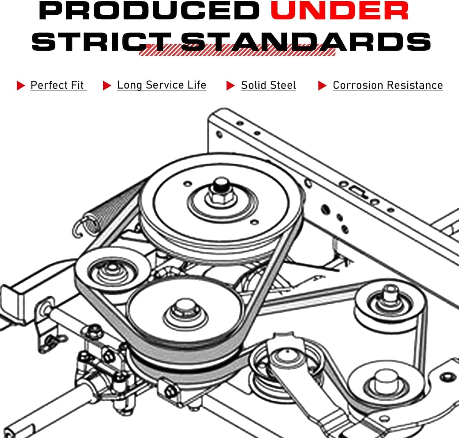 ILONPA product label and part numbers for easy model confirmation