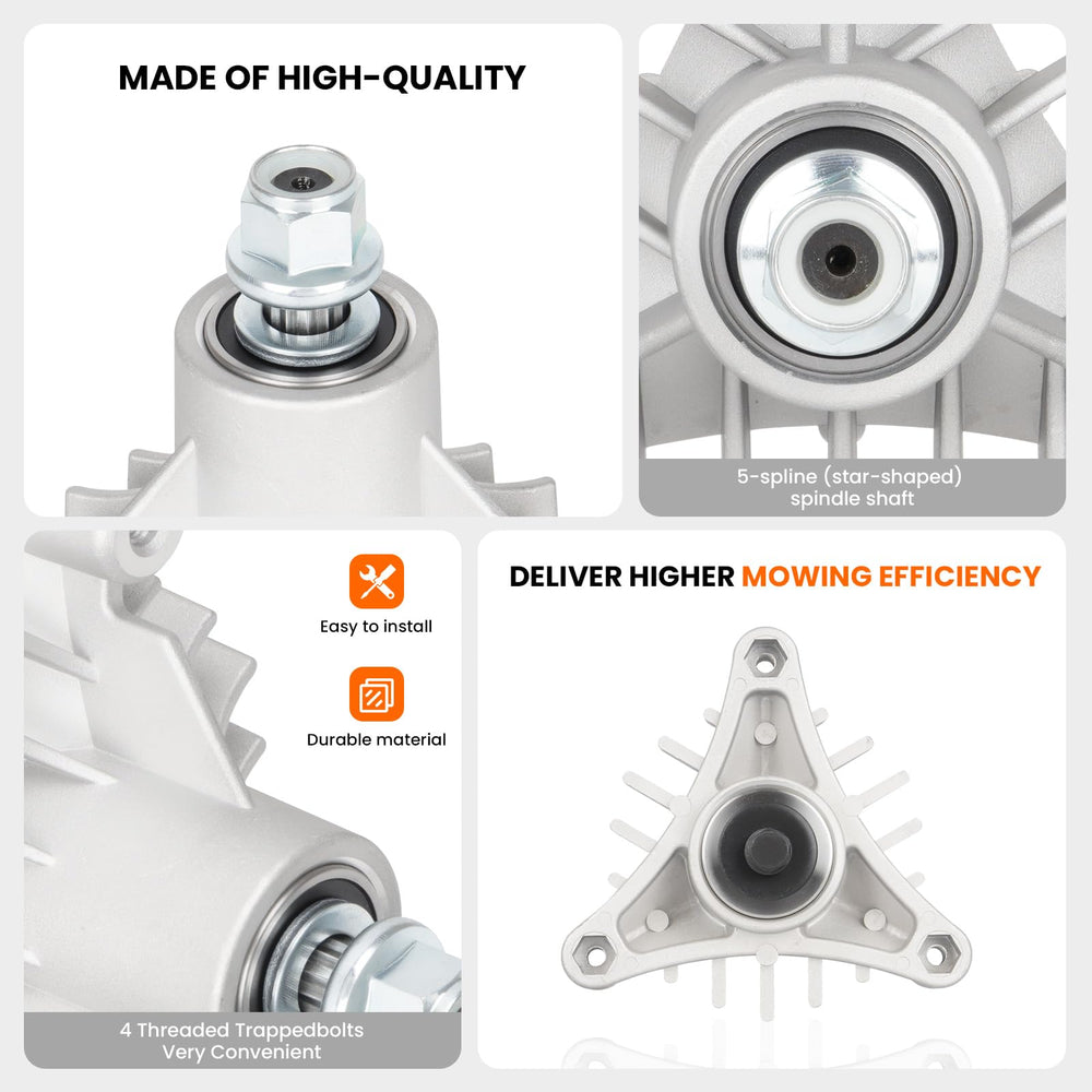 ILONPA spindle bearing closeup illustrating smooth rotation benefit