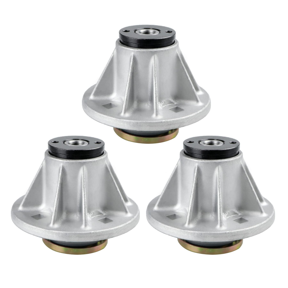 ILONPA front view spindle assembly showing mounting pattern and fit benefit