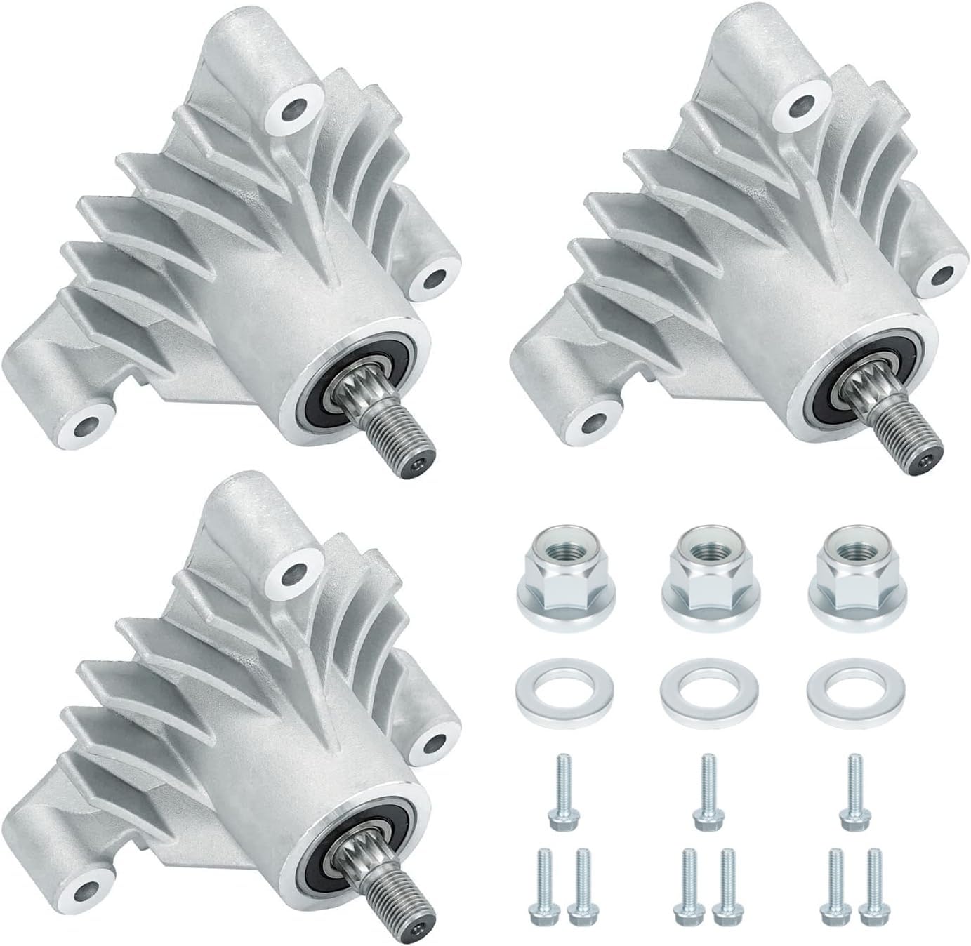 ILONPA spindle front view showing mounting hub and reliable fit