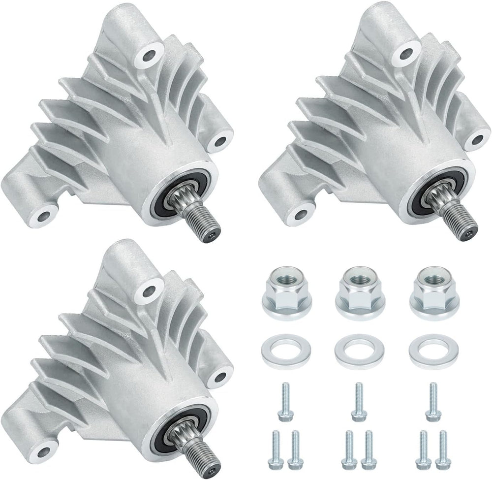 ILONPA spindle front view showing mounting hub and reliable fit