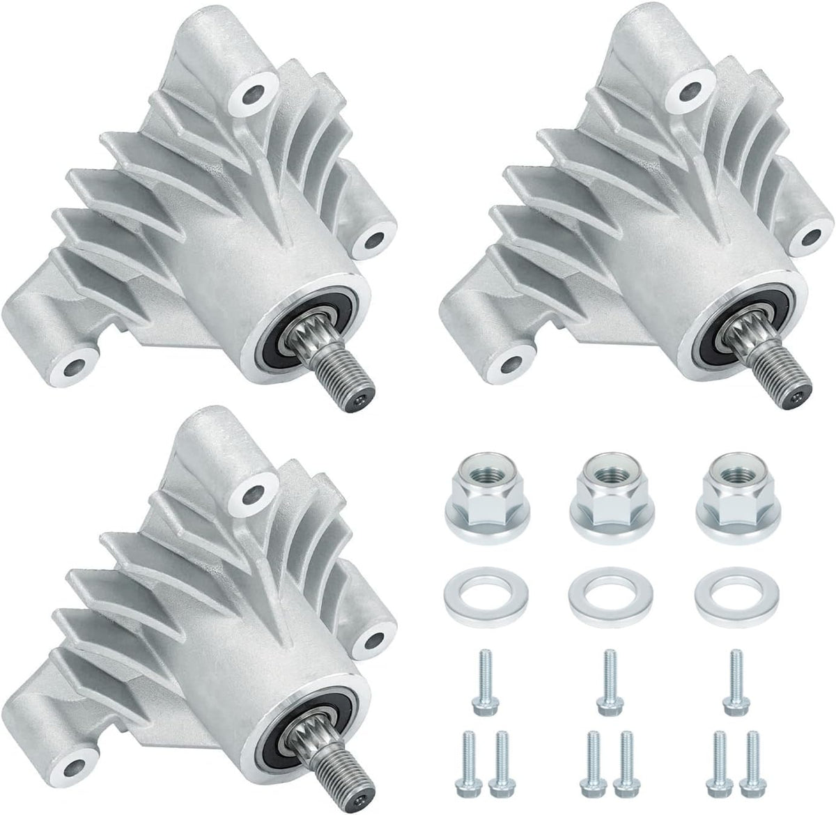 ILONPA spindle front view showing mounting hub and reliable fit