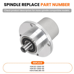 ILONPA spindle height measured with scale demonstrating correct 5-3/4 inch dimension for fitment