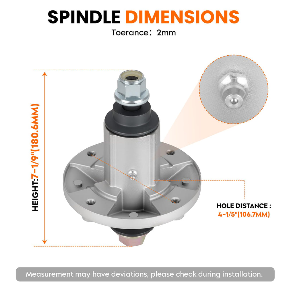 ILONPA spindle side profile illustrating compact design benefit