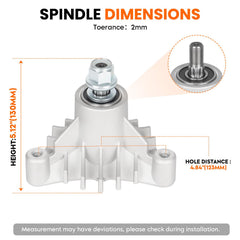 ILONPA spindle side profile highlighting durable housing and alignment