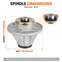 ILONPA top bearing view highlighting sealed bearing for smoother operation