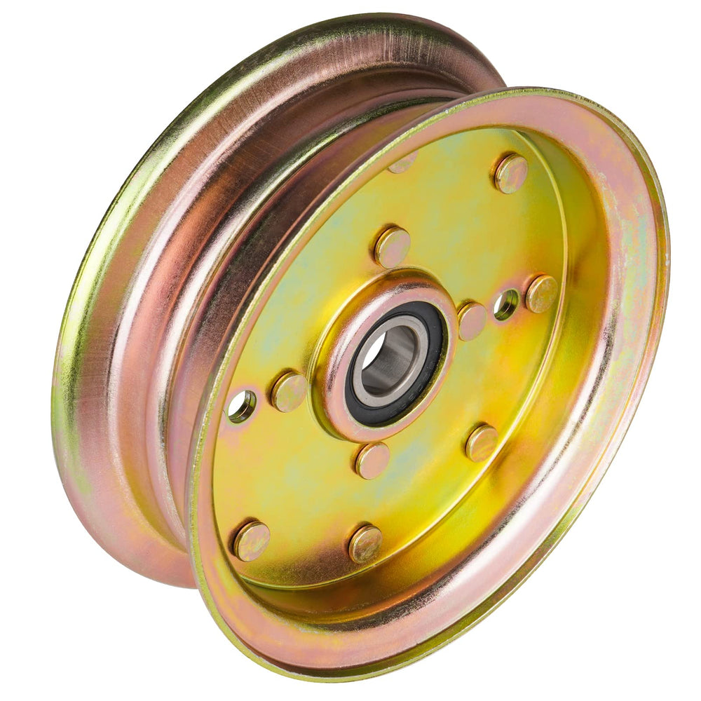 ILONPA pulley edge detail showing durable wheel construction for longer life