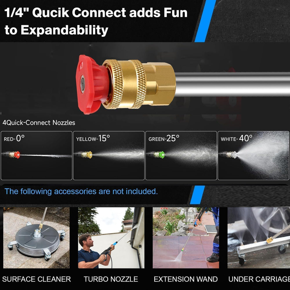 Imdot foam cannon and detergent bottle delivering rich suds for safer car washes