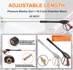 iMeshbean close-up of 26ft kink-resistant hose showing flexibility and long reach benefit