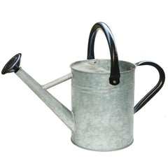 IMIMHOME front view of metal watering can showing shape and color benefit: easy storage