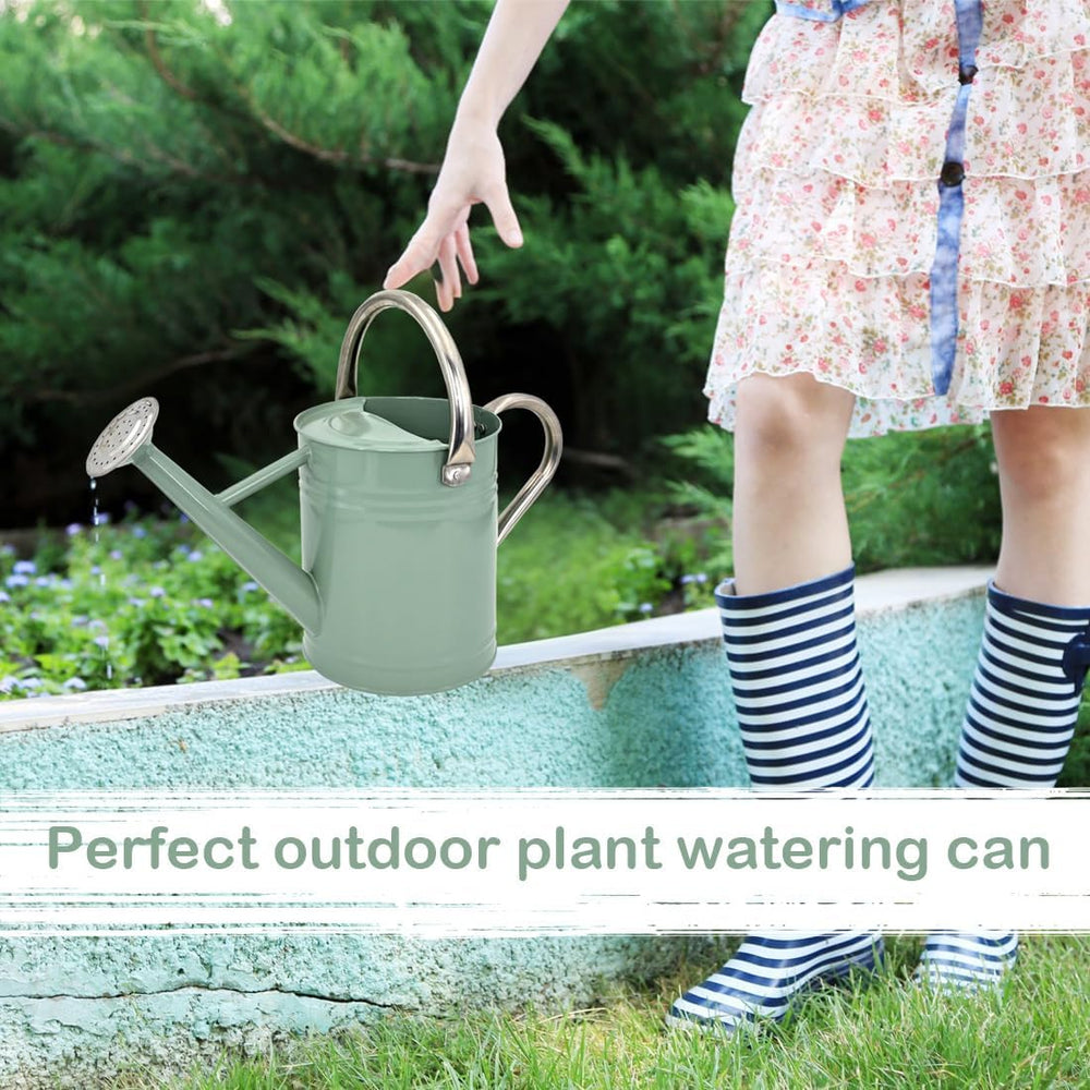 IMIMHOME size scale next to pot demonstrating 1-gallon capacity