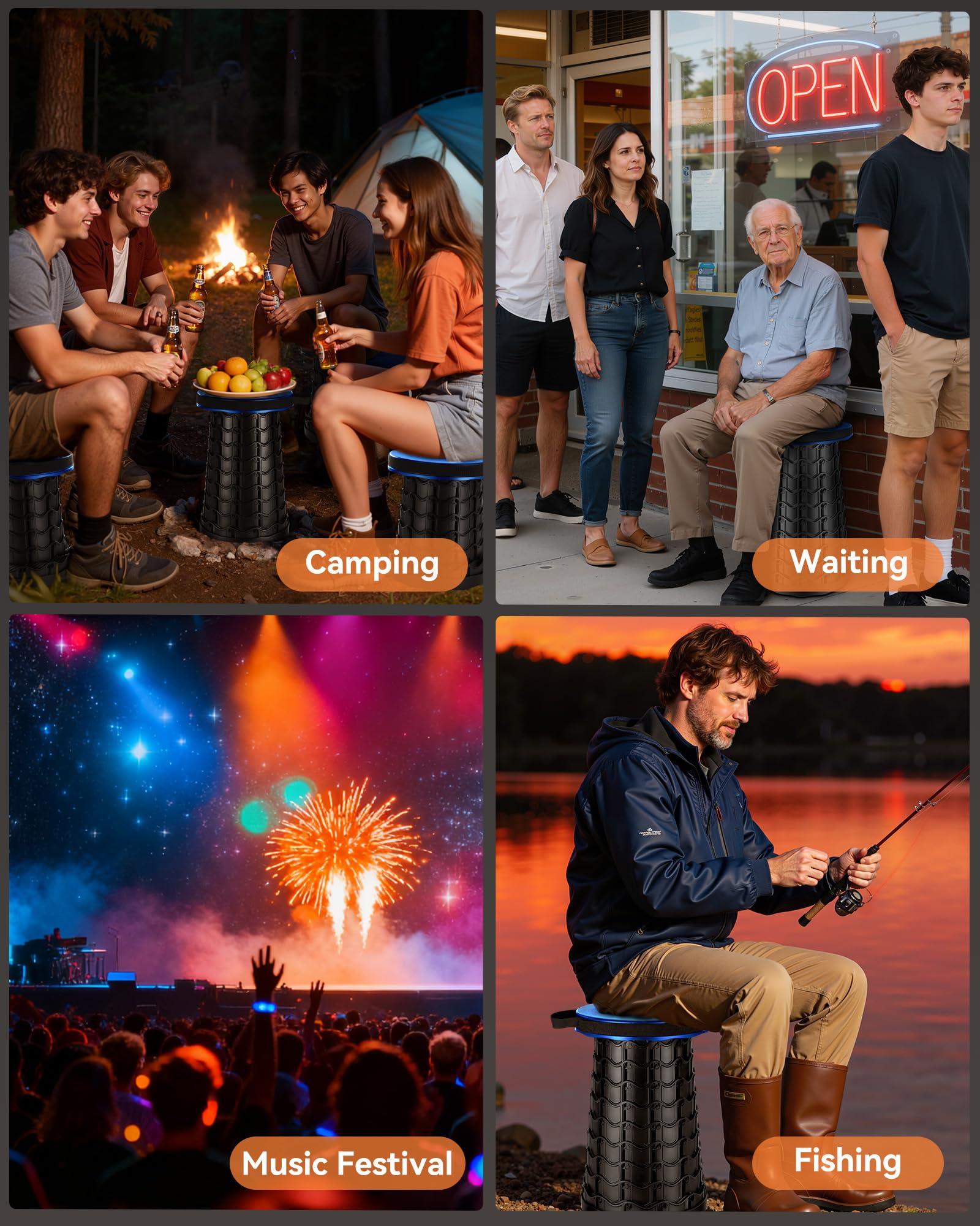 imodomio lifestyle outdoor concert provides comfortable seating anywhere