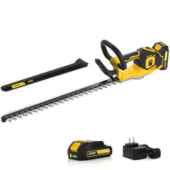 IMOUMLIVE front view showing full 22-inch blade and body, easy handling benefit