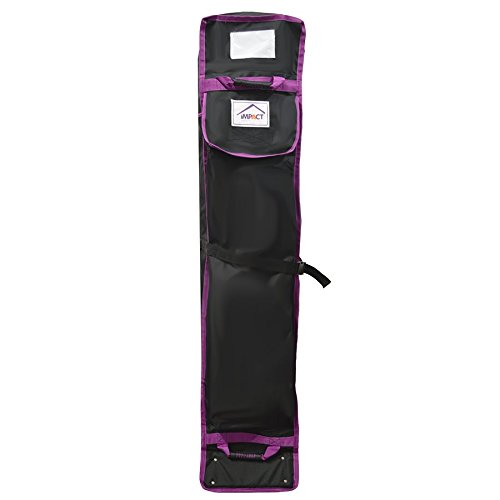 IMPACT canopy roller bag front view shows protective storage and organized pockets