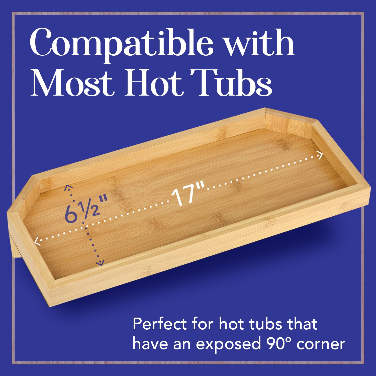 IMPRESA tray underside showing anti-slip backing benefit: stable secure placement