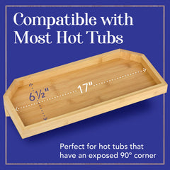 IMPRESA tray underside showing anti-slip backing benefit: stable secure placement
