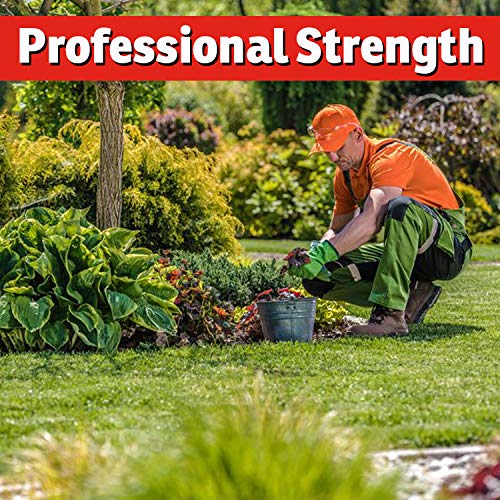 IMUSTGARDEN granules being spread on garden bed to protect seedlings