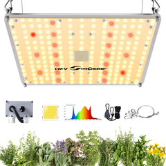 IMVSINCERE front view of compact fixture showing even light distribution benefit