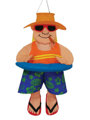 In The Breeze Float Man front view showing character and bright colors for curb appeal