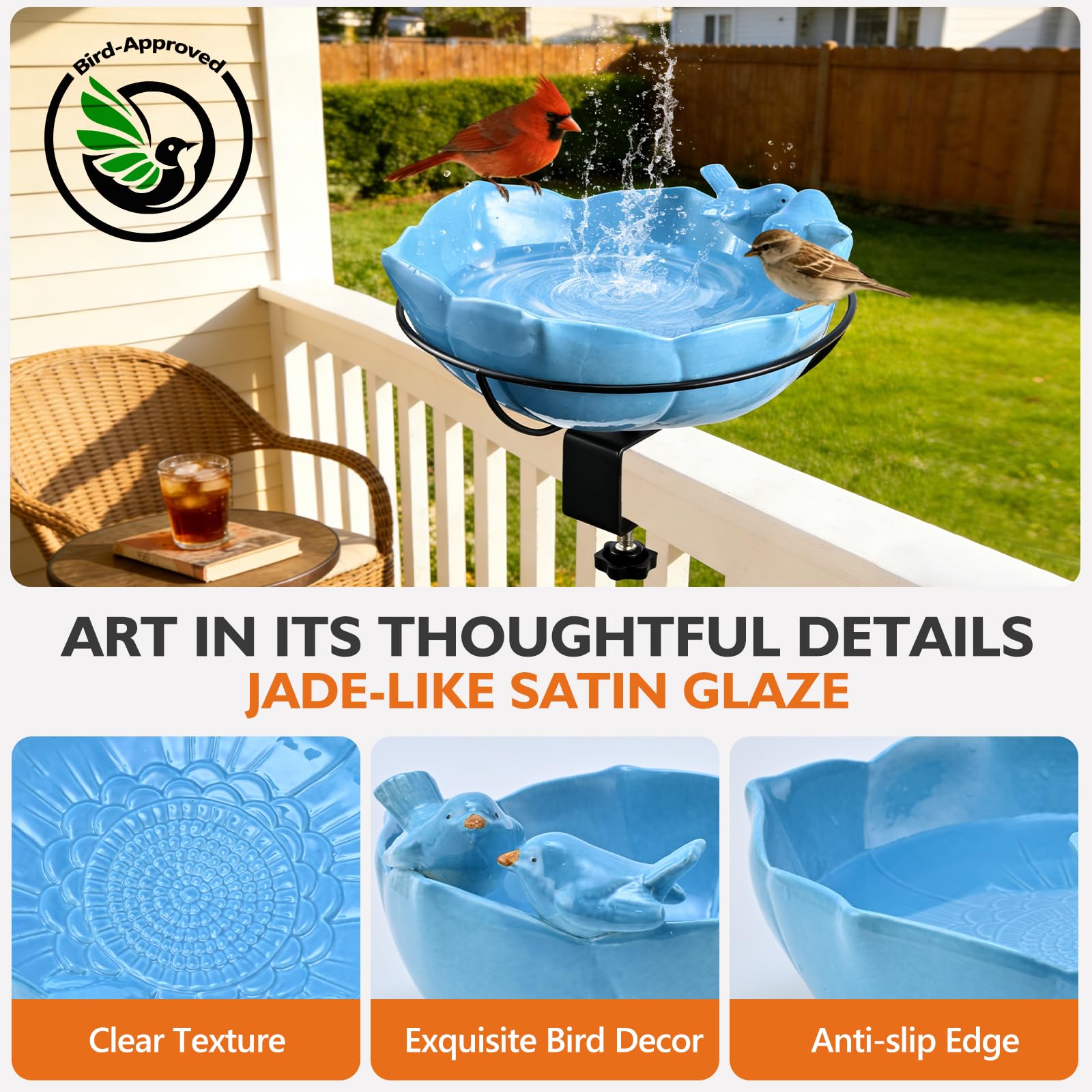 inanil glazed ceramic texture detail for durable finish and easy cleaning benefit