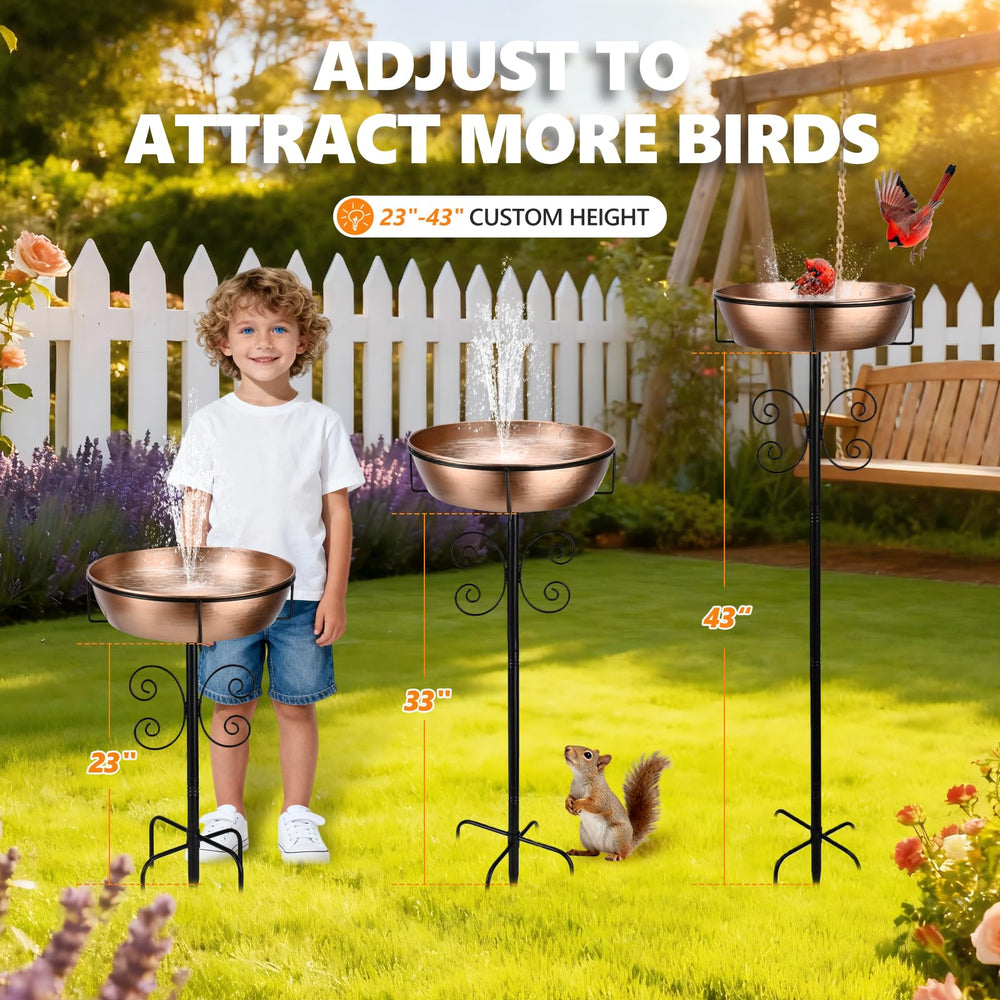 inanil five-pronged base and long stakes for stable, tip-resistant support