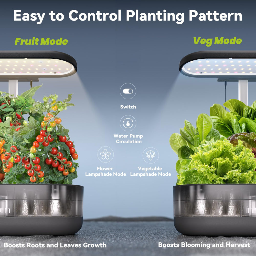 inbloom side view water level indicator making refills easy and preventing dry roots
