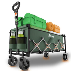 InBrave wagon front view showing spacious cargo and travel readiness