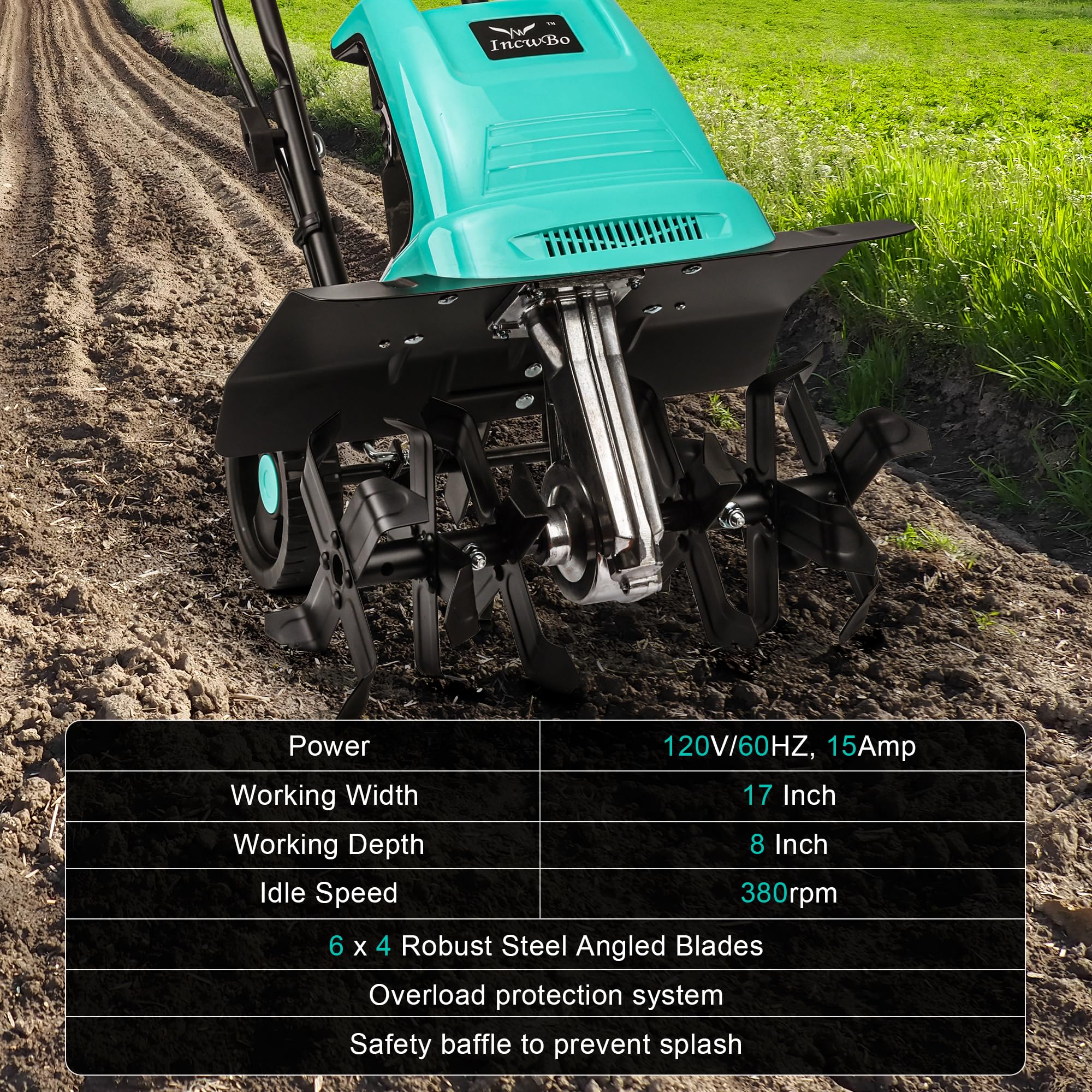 IncwBo detailed blade edge showing corrosion-resistant finish benefit