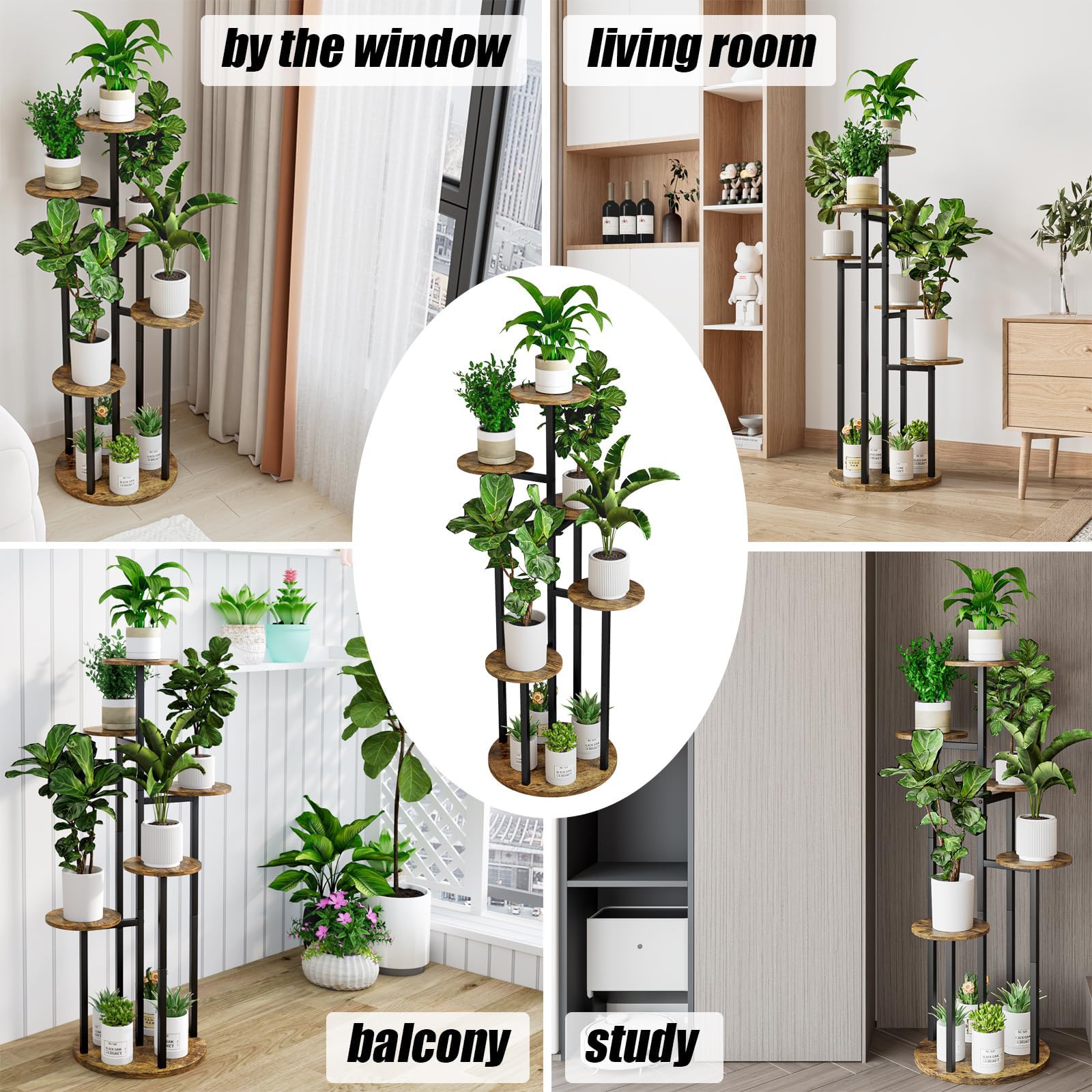 INGIORDAR outdoor balcony arrangement illustrating weather-ready display and efficiency