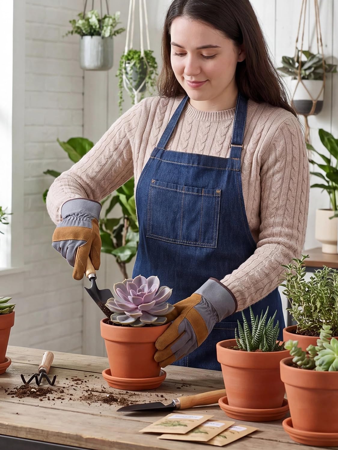 INGOFIN balcony display with multiple pots showing small-space gardening benefit