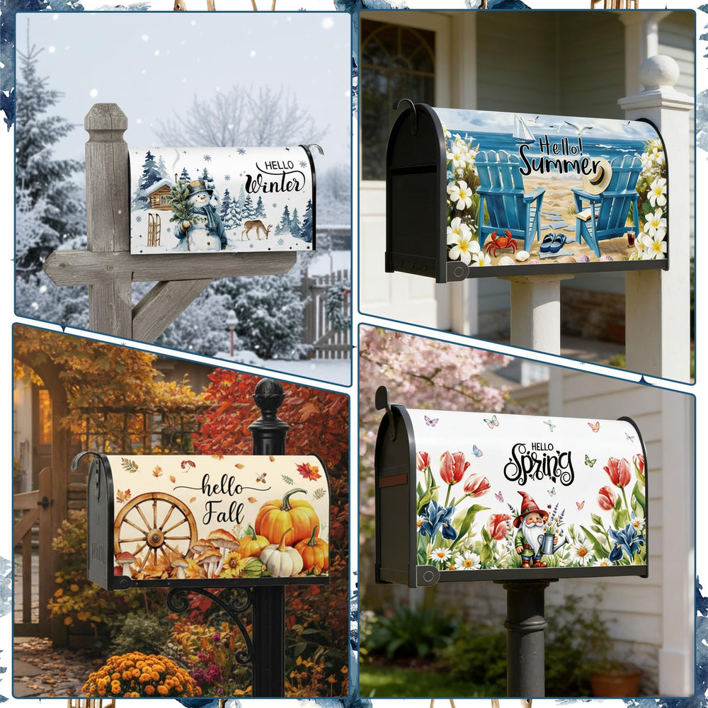 InIsaJace twelve seasonal covers laid out for easy selection benefit