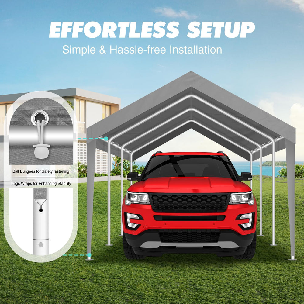 Inmeilifus scale comparison with car and motorbike showing spacious shelter