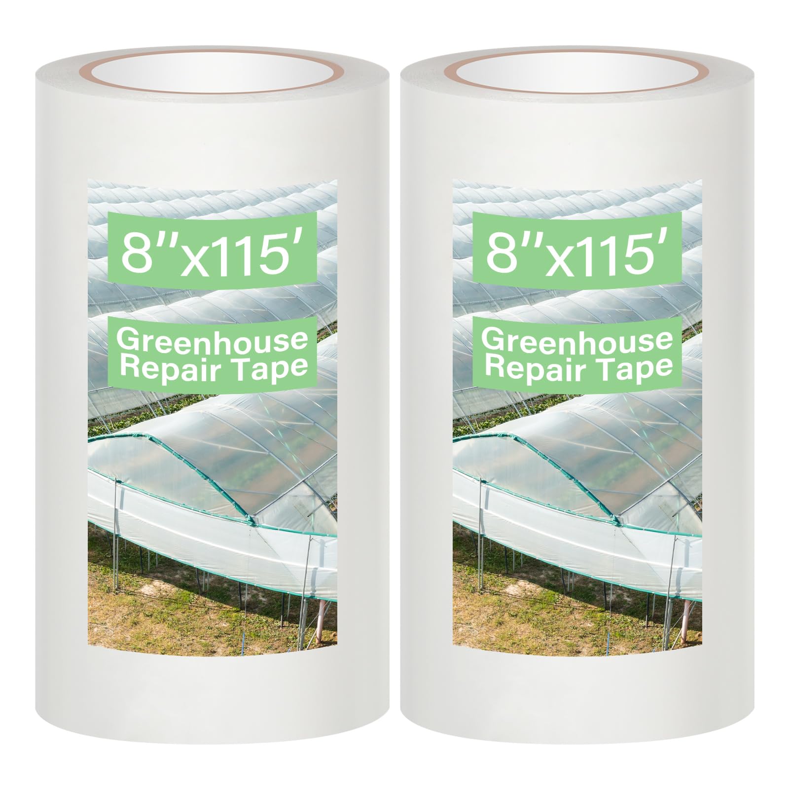 Innconee front packaging showing two 8" x 115' rolls and value pack convenience