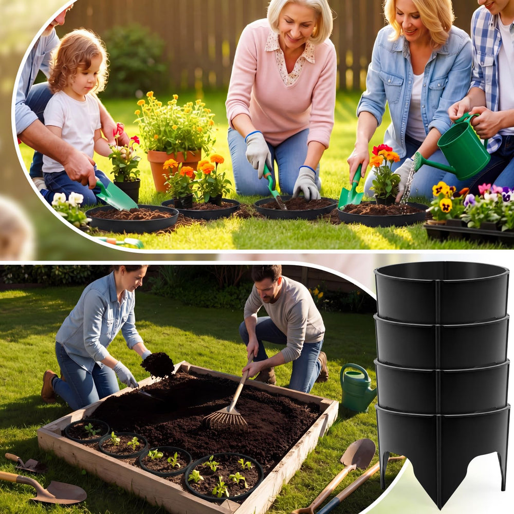 Innconee kit with rubber mallet and pieces ready for quick, tool-free assembly