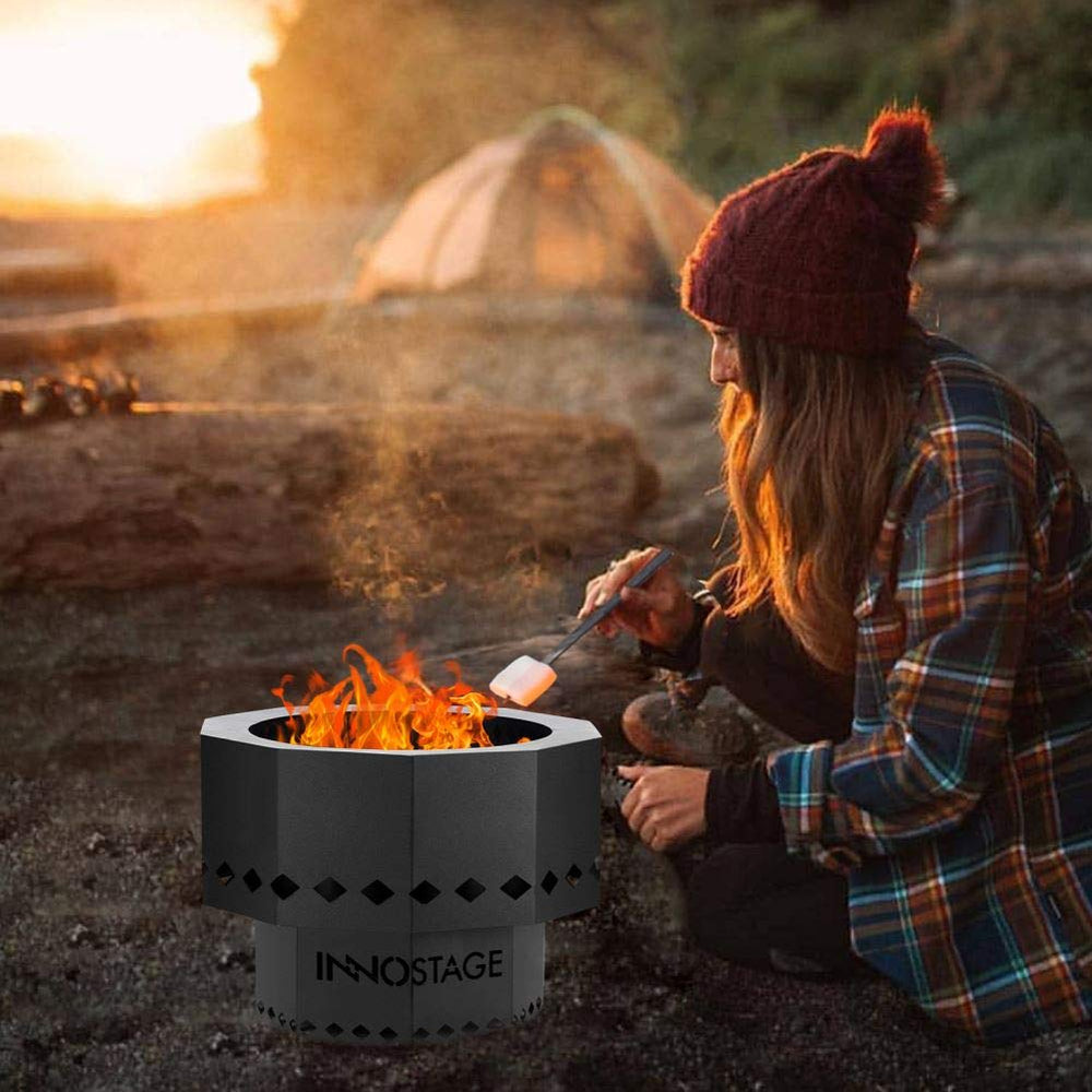 INNO STAGE black heat-resistant finish texture resisting rust and high temperatures