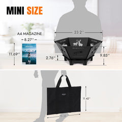 INNO STAGE bottom vent and raised base detail protecting ground and improving airflow