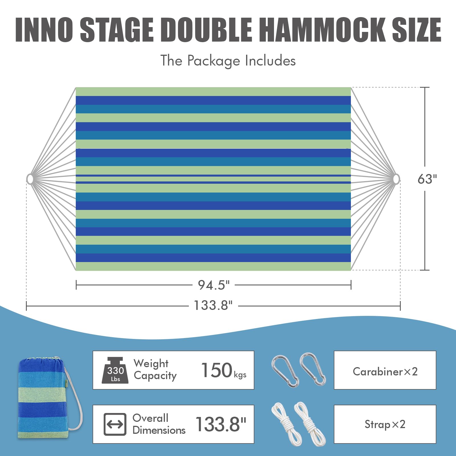 INNO STAGE close-up of cotton fabric texture for breathable comfort