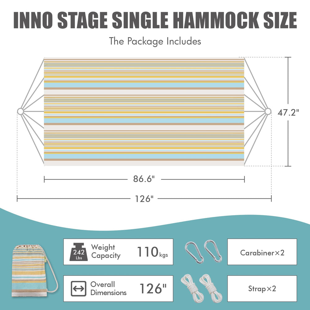 INNO STAGE close-up of woven cotton-poly fabric highlighting soft breathable texture