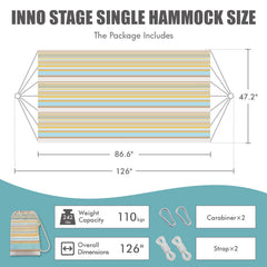 INNO STAGE close-up of woven cotton-poly fabric highlighting soft breathable texture