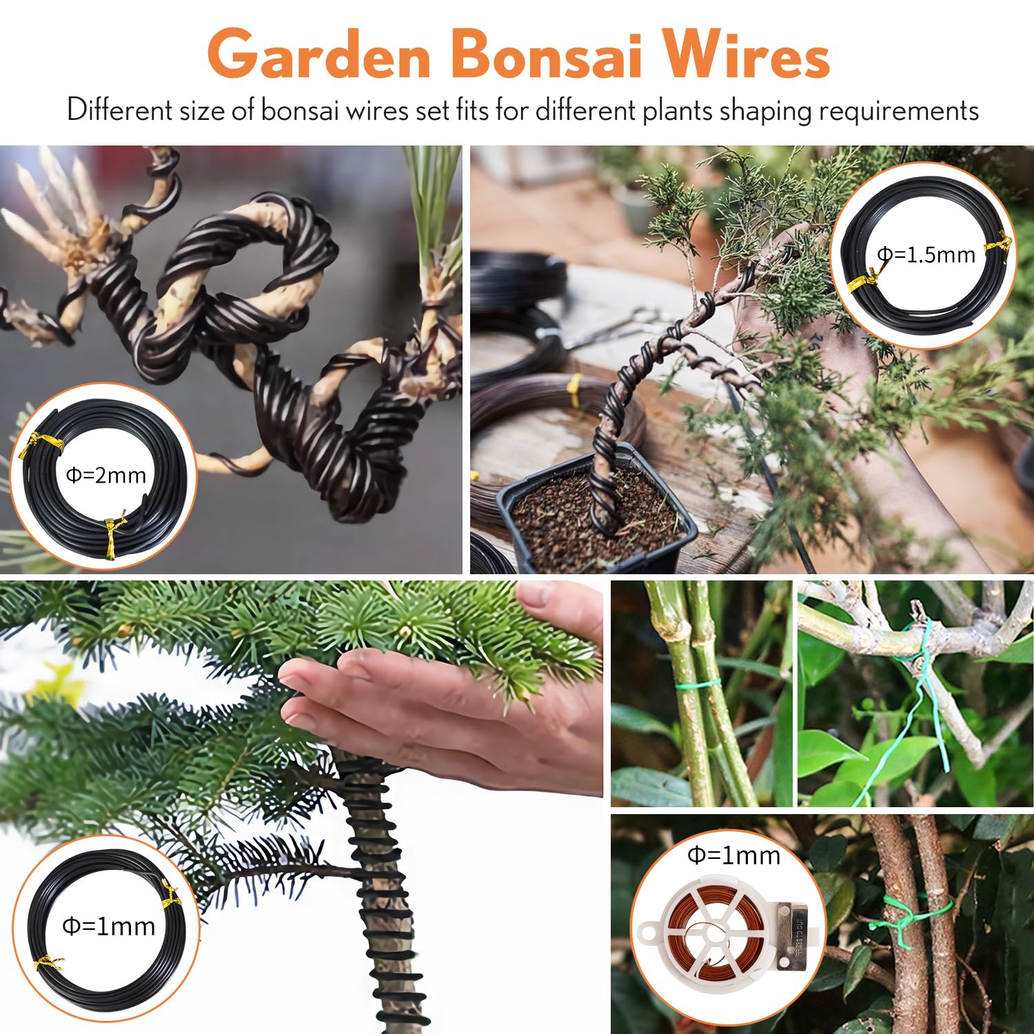 Inntop pruning shears and bonsai scissors detail highlighting sharp stainless steel durability