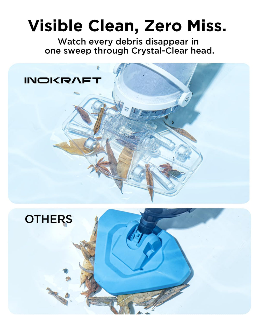 InoKraft removable washable filter detail for effortless cleaning