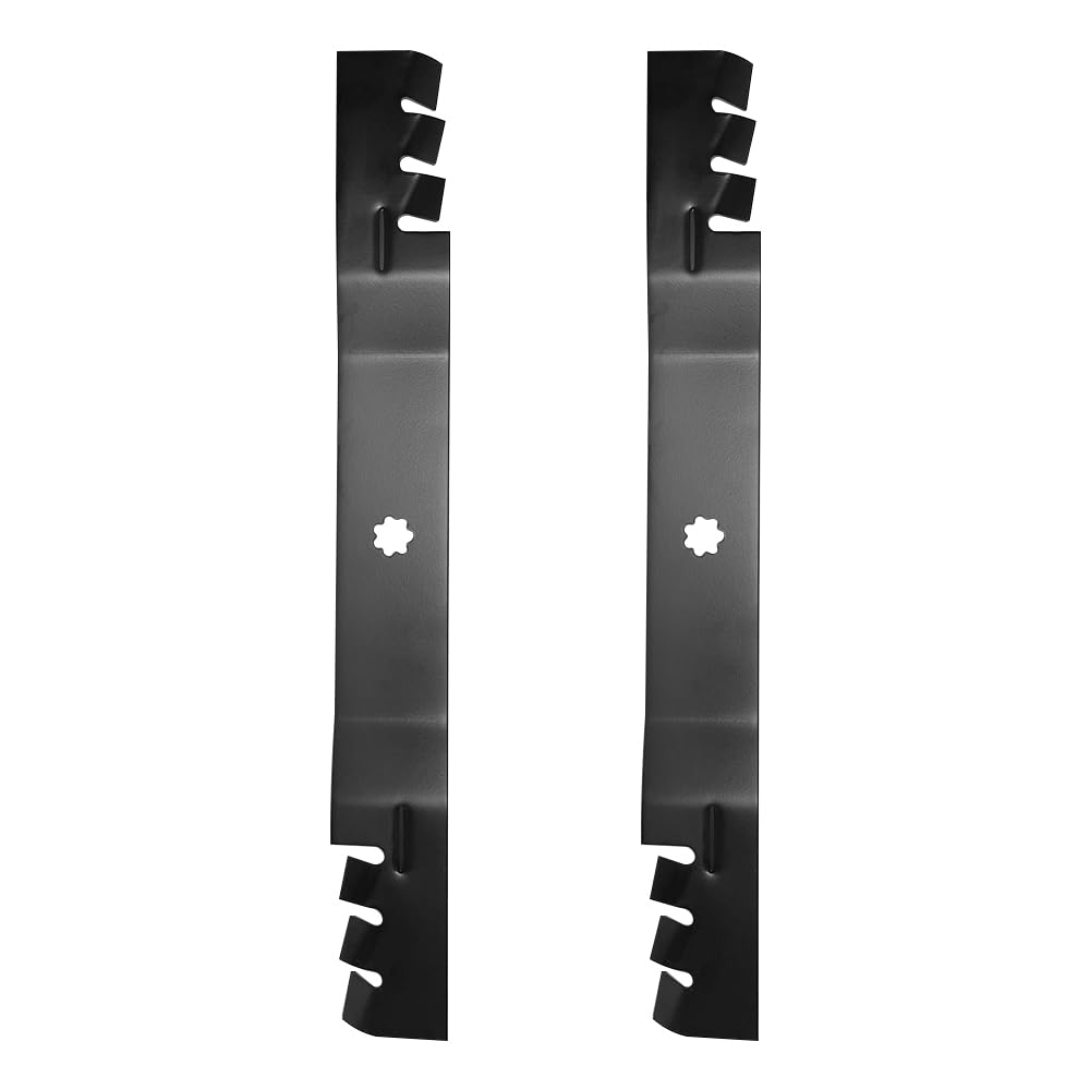 Inren GX22151 front view showing blade shape and fit for John Deere benefit: easy identification