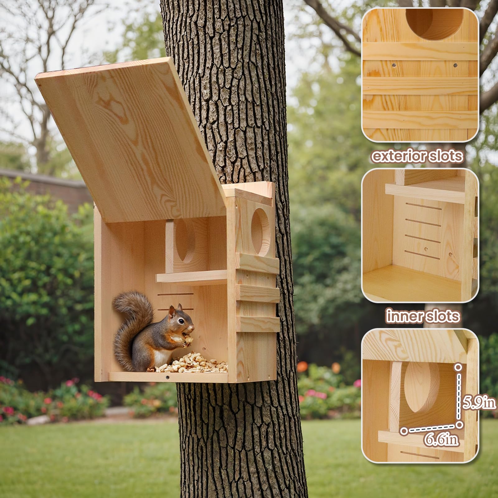 INRLKIT thick pine board texture demonstrating durable weather resistance