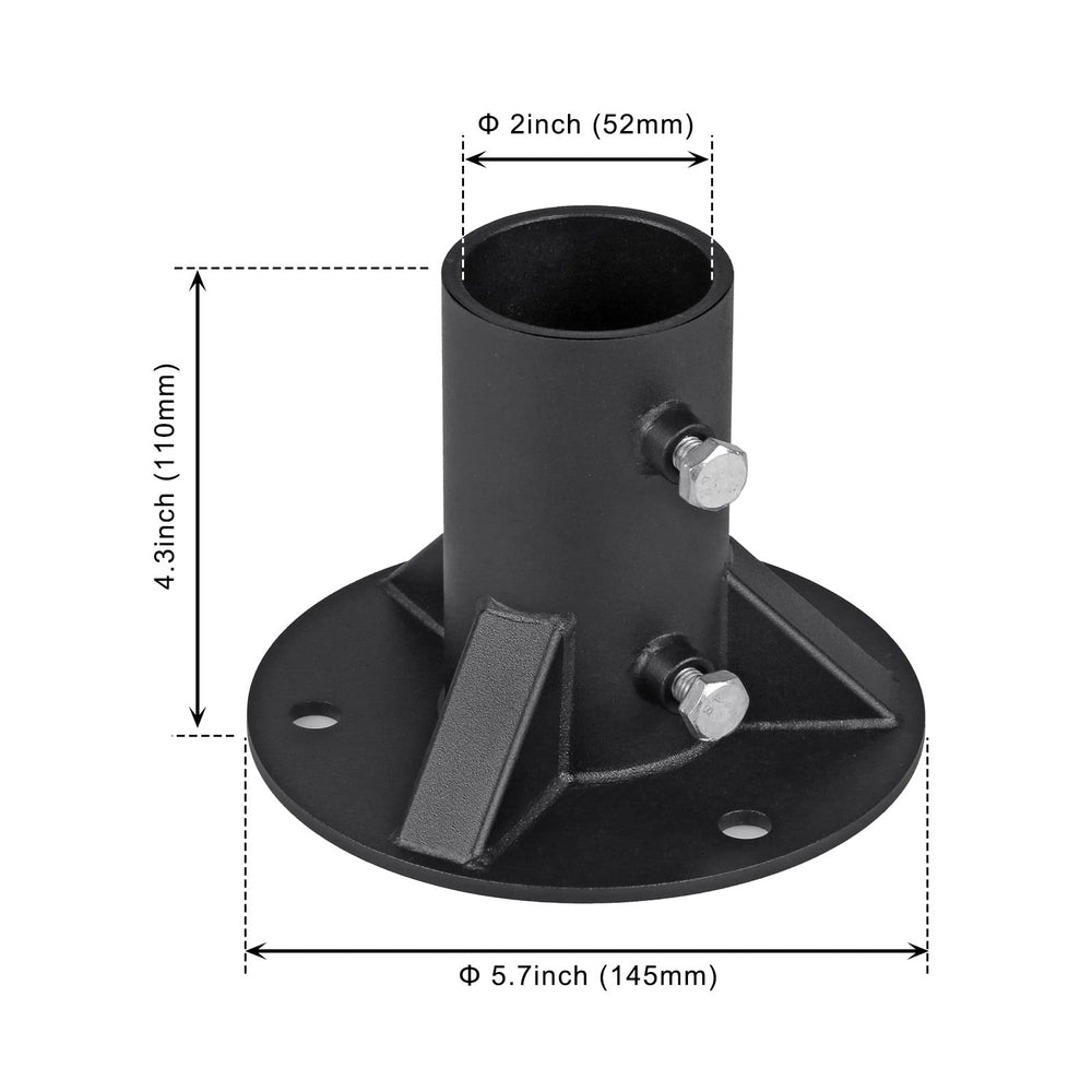 Insaga close-up of welds and powder coat illustrating strong construction benefit