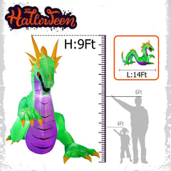 inslife dragon side profile highlighting silhouette and inflatable contours