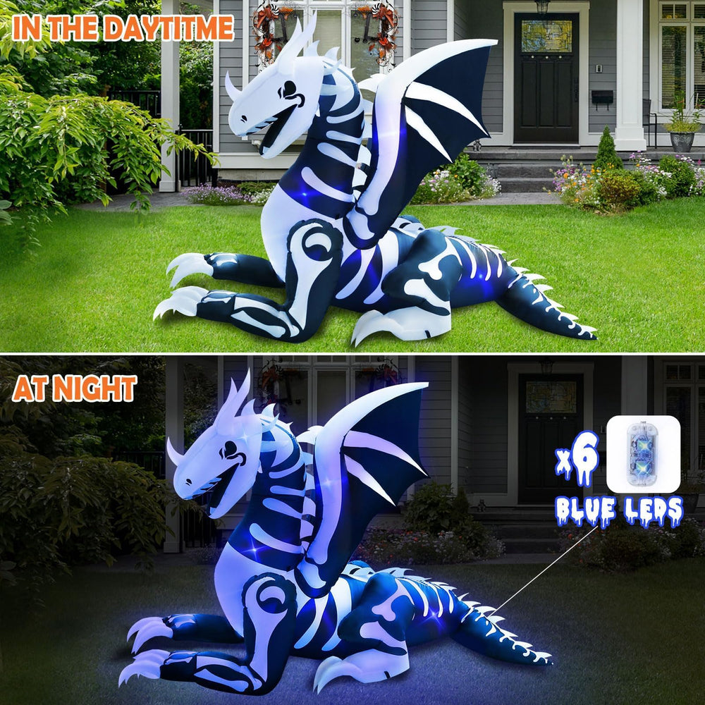 inslife dragon next to front door for scale and display placement